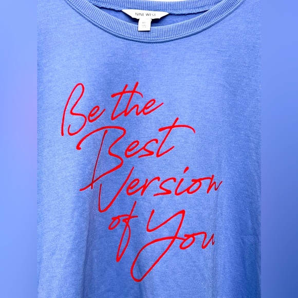 Nine West women’s sweatshirt size XL NWT - Picture 5 of 8